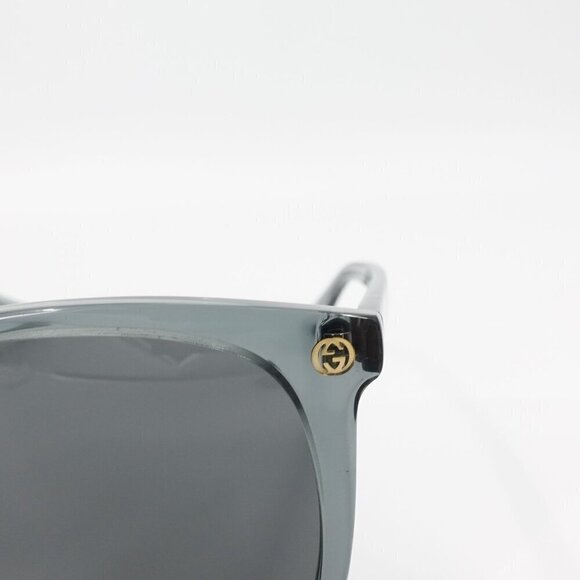 Gucci GG0022 Oversized Acetate Sunglasses Gray OS - Picture 6 of 16
